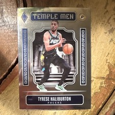 NBA Star Insert Lot Luka Dončić Hot Stars + Tyrese Haliburton Temple Men Panini