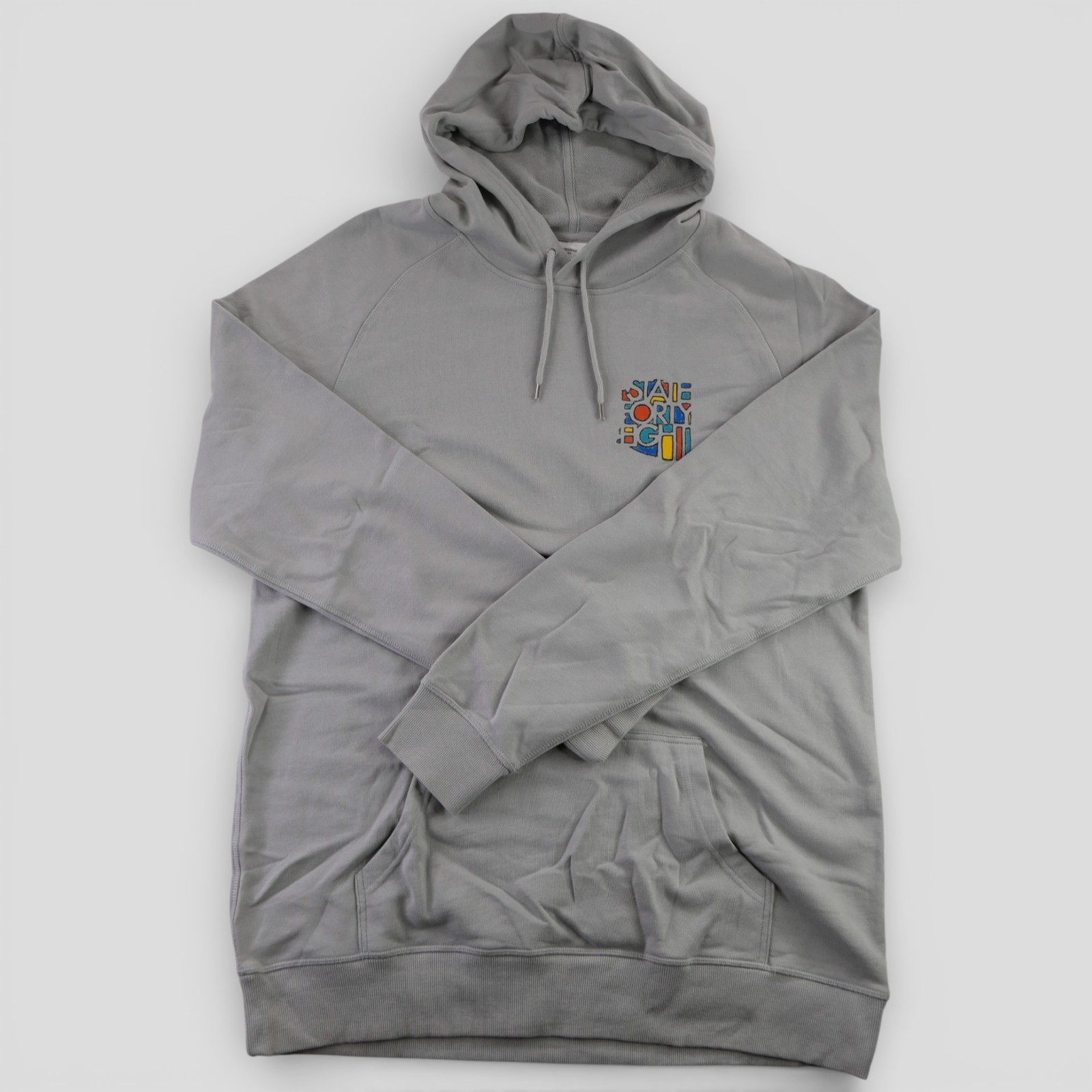 State Forty Eight Arizona Habitat Pullover Hoodie Storm Gray 2XL NWT AS Colour image 3