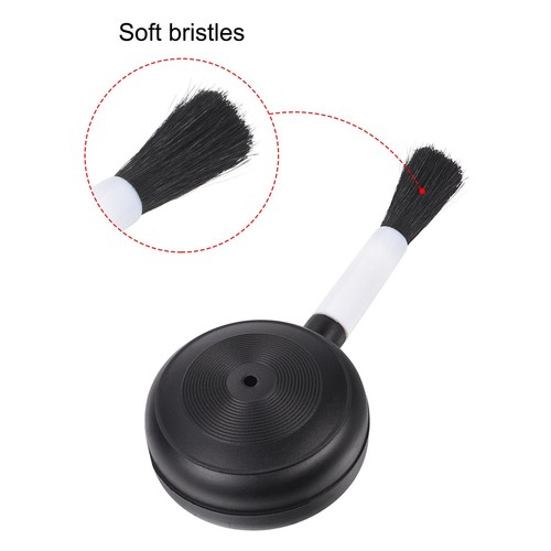 Air Dust Blower 4Pack 25mm Keyboard Brush for Computer Screens Black - Afbeelding 4 van 5