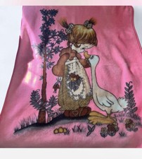 VTG Korean Mink Baby Blanket is a acrylic plush blanket Precious Moments