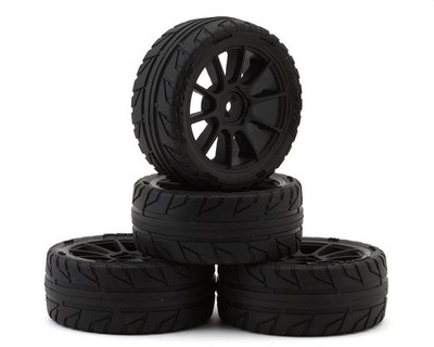 Pro-Line Vector 1.9'' Pre-Mounted Buggy Tires (Black) (4) (Typhon Grom)