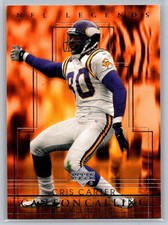 2000 Upper Deck Legends Football Canton Calling #CC5 Cris Carter - Vikings
