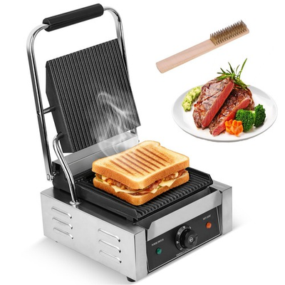 #ad 1800W Indoor Grill Commercial Double Sided Grill amp; Sandwich Maker 50° 300°Ad... $247.27