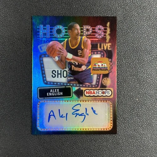 2025 Panini Alex English Base Autographs - Silver (Raw)