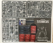 Warhammer Legions Imperialis Reaver Titan Melta cannon and Chainfist New Unused