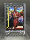 2025 Topps Chrome Formula 1 F1 Lewis Hamilton Portrait Black Checker 08/10 #4