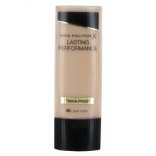 Image of Max Factor Lasting Performance Foundation 40 Light Ivory Pack of 3