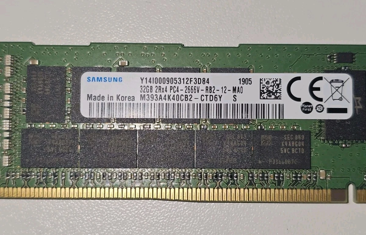 Samsung DDR4 SDRAM 32 GB Total Capacity Memory (RAM) for sale | eBay