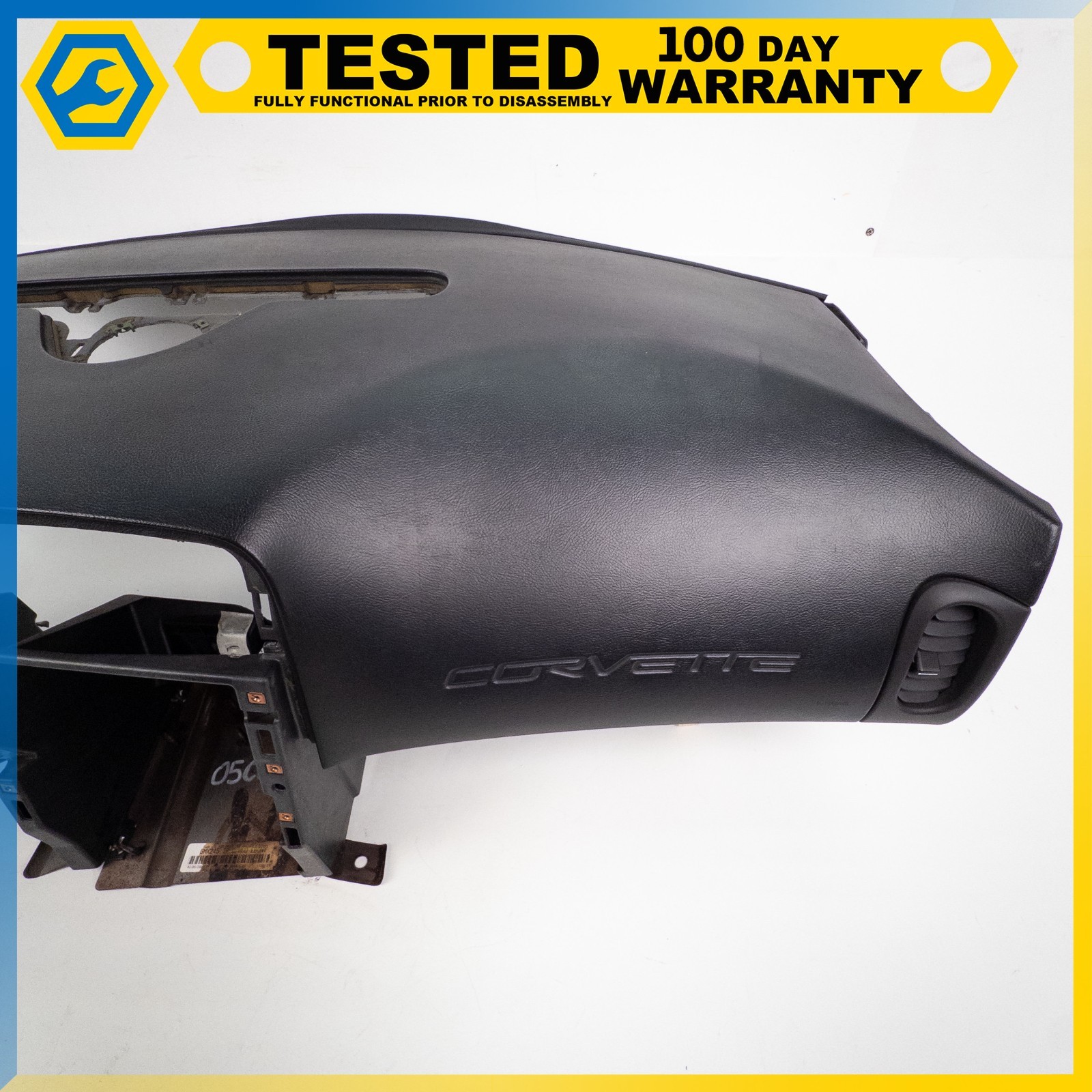 05-13 CHEVROLET CORVETTE C6 DASH DASHBOARD INSTRUMENT PANEL ASSEMBLY BLACK OEM