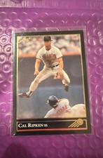 1992 Leaf - Cal Ripken #52 Gold Baltimore Orioles MLB