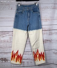Carmar Denim Marietta High Rise Boyfriend Flame Jeans Multicolor 25