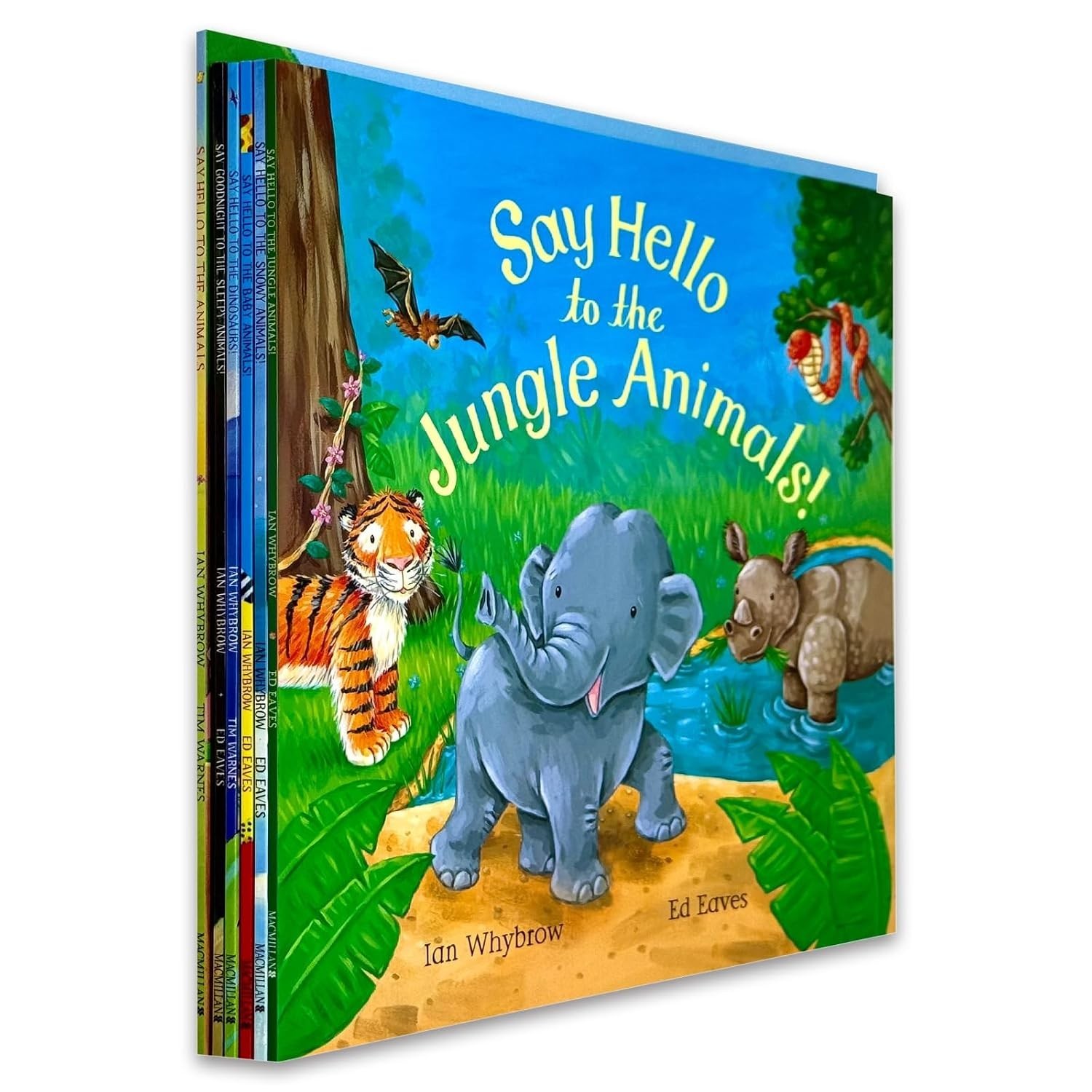 Say Hello To The Animals 6 Books Children Collection Set by Ian Whybrow NEW Pack