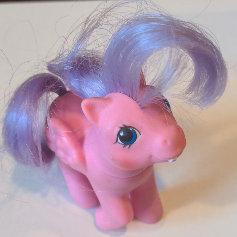 Vintage Hasbro My Little Pony Pegasus G1 Pegasus First Tooth 1987
