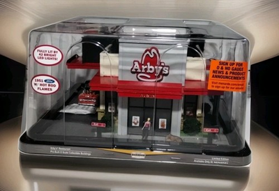 #ad Menards 279 6149 O Gauge Arby#x27;s Restaurant with 1951 Ford Model No. MC90852 $149.99