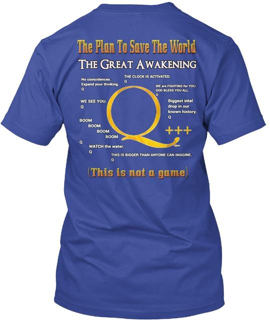 Camiseta Who Is Q diseño delantero y trasero hecha en EE. UU. talla S a 5XL