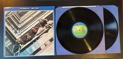 THE BEATLES 1967-1970 UK Original Double Vinyl LP Album 1973