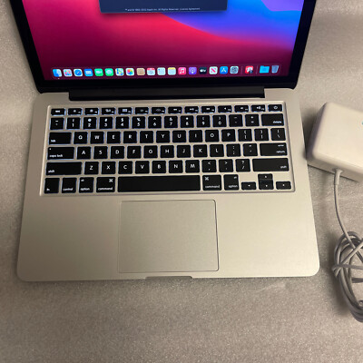 Macbook Pro Retina 13 Core i5 2.6ghz 8gb Ram 256GB SSD MacOS Big