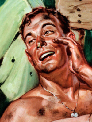 "Keep Clean" Vintage WW2 Poster Reproduction - 16x24 Inch Military LGBT Theme