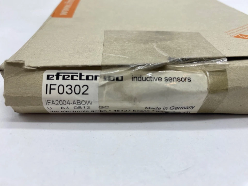 IFM Efector IF0302 proximity switch IFA-2004-ABOW, AC, 12mm do, 4mm range - Image 2 of 3