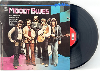 MOODY BLUES - PROFILE VINYL LP RECORD GERMAN IMPORT DECCA 1979 (2)