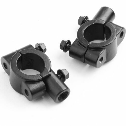 7/8" 10MM Motorcycle Handlebar Mirror Mount Holder Clamp Adaptor For Universal - Picture 3 of 3