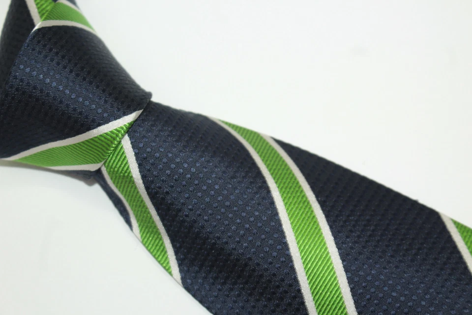 Corbata de seda RENATO BALESTRA hecha en Italia F79452 Foto 3 de 4