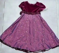 NWT Gorgeous Brooke Lindsay Evy Of California girls dress 6x