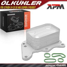 Ölkühler Motoröl Kühler für Citroën C4 C5 DS MINI Cooper S Peugeot 206 207 208