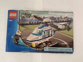 LEGO CITY: Police Helicopter (7741) 100% Complete - Used