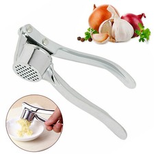 Garlic Press Crusher Squeezer Masher Kitchen Mincer Tool Hand Presser Grinder