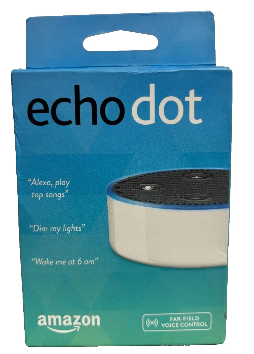 Amazon Echo Dot 2nd Generación Negro asistentes de voz