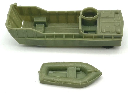 Vintage Marx Navarone Playset Landing Craft and small boat