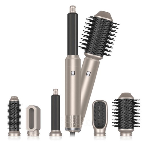 6in1Airstyler Curling Warmluftbürste Föhnbürste Lockenstab Hairstyler Rundbürste - Bild 7 von 24