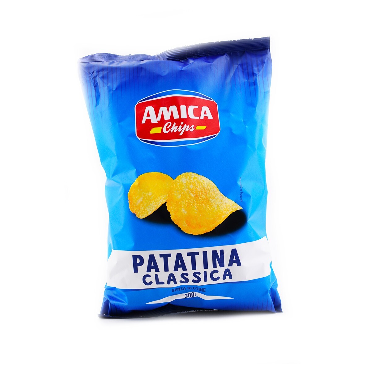 PATATINE AMICA CHIPS CLASSICA GR.300 CARTONE DA 8 BUSTE