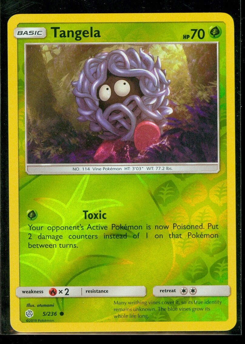 Pokemon TANGELA 5/236 Cosmic Eclipse Rev Holo - MINT | eBay