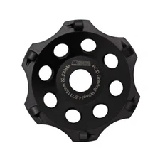 SHDIATOOL PCD Grinding Cup Wheel 4.5" Hexagonal Remove Coatings epoxy Waterproof