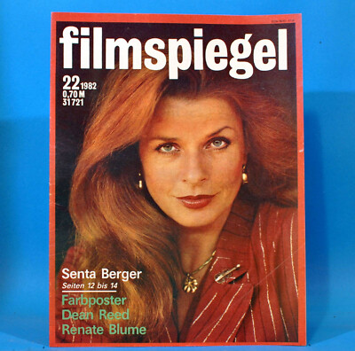GDR film mirror 22/1982 Dean Reed Renate Blume Senta Berger Horst Jonischkan X