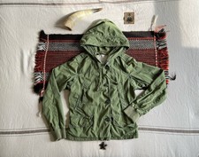 Denim Supply Us Army Jacket Parka S Talon Rrl Military Green Womens Lnwot