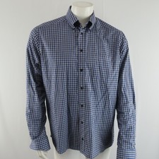 Eton Contemporary Long Sleeve Button Up Shirt Mens 41 / Large