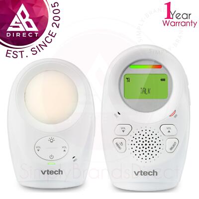 Vtech Audio Baby Monitor with Room Temp Sensor│Night Light