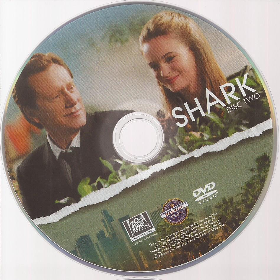 Shark Season 1 Disc 2 Replacement DVD US Version Starring James Woods