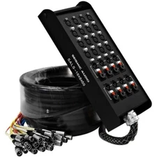SALS-16x8x50 - 16 Channel 50 Snake Cable (XLR & TRS Returns)