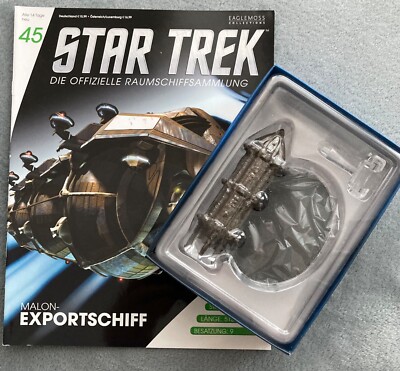 STAR TREK Malon Exportschiff Raumschiff Eaglemoss Modell #45 OVP