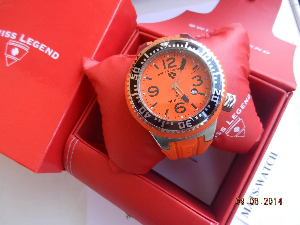 Swiss legend neptune orange clearance