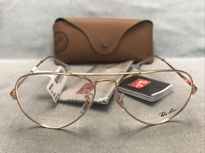 ray ban rose gold frames