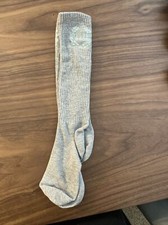Victoria secret socks Grey With Blue Logo