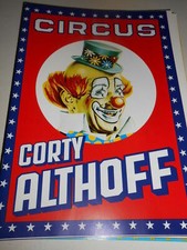 ZIRKUSPROGRAMM / CIRCUS PROGRAM 1990 CIRCUS Corty ALTHOFF