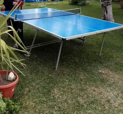 Tavolo da ping pong per esterno, usato, in buone condizioni