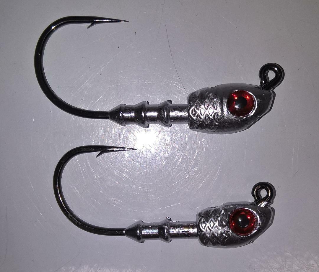 10 SWIMBAIT JIG HEADS 5/16oz 3/8oz 1/2oz 3/4oz Jigs Minnow Heads
