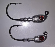 10 SWIMBAIT JIG HEADS 5/16oz   3/8oz  1/2oz  3/4oz Jigs Minnow Heads T&A JIGS